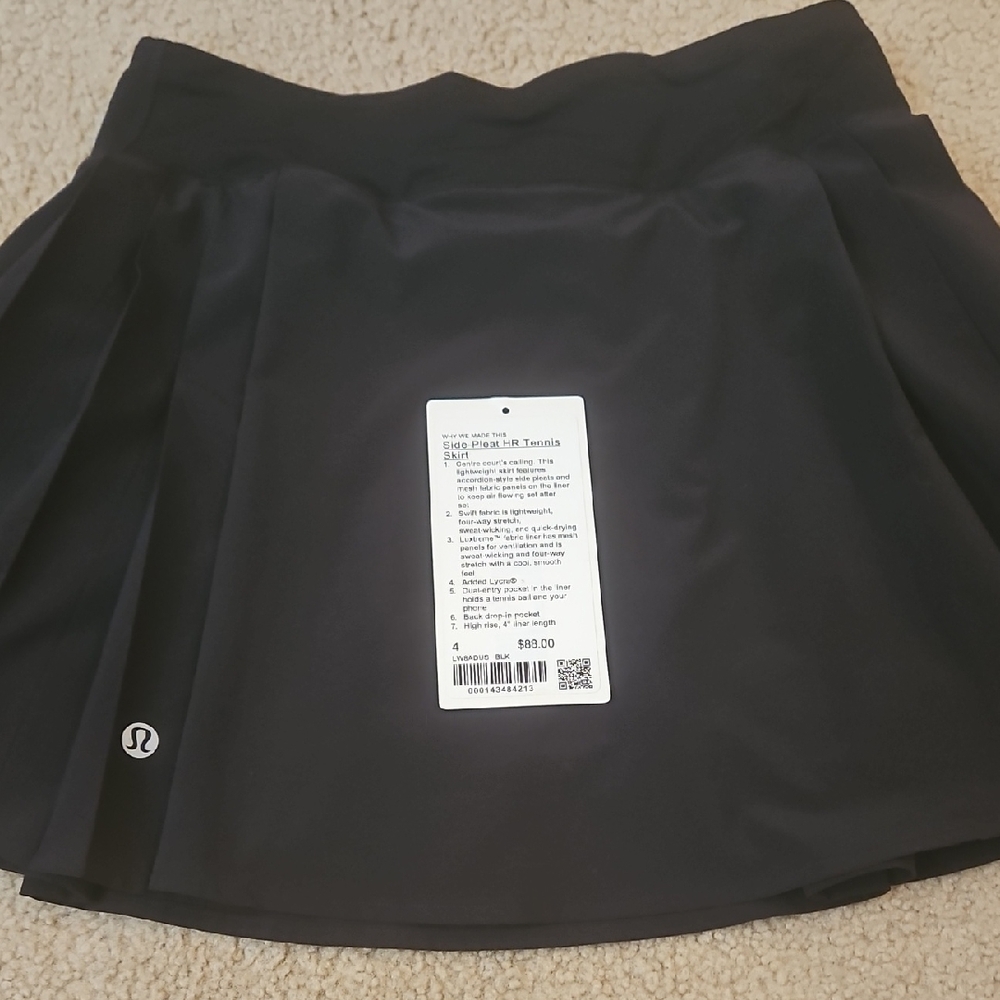 lululemon athletica Charcoal Mini Skirt